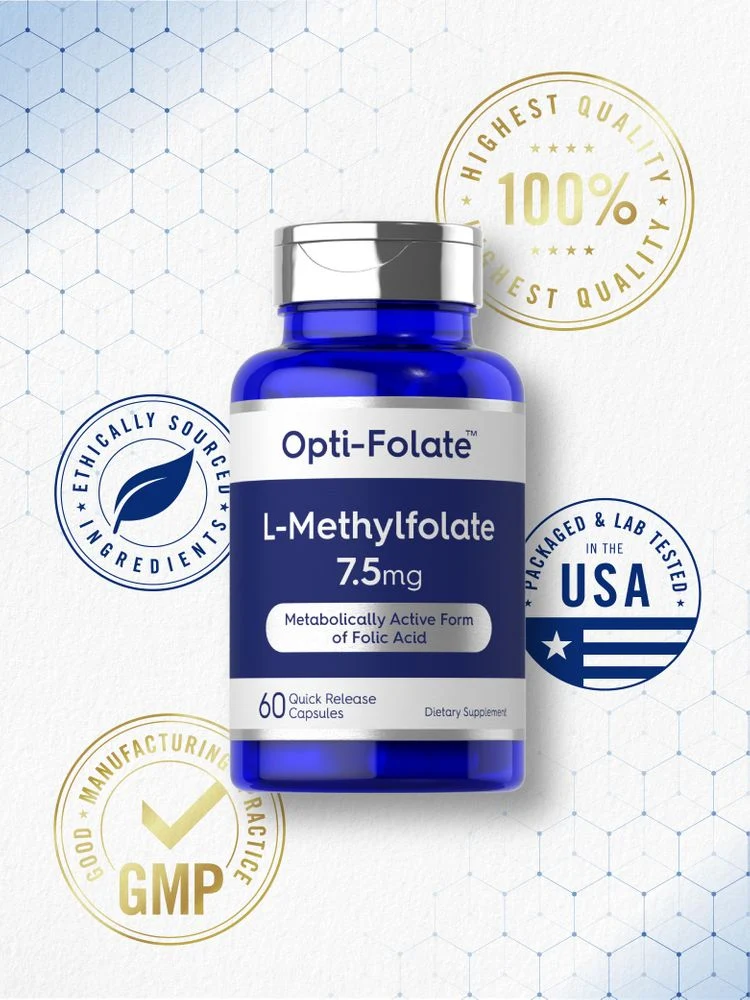 L-Methylfolate 7.5mg | 60 Capsules - Image 5