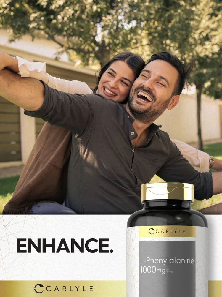 L-Phenylalanine 1000mg per serving | 200 Capsules - Image 6