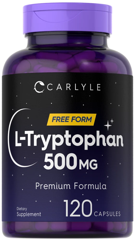 L-Tryptophan 500mg | 120 Capsules