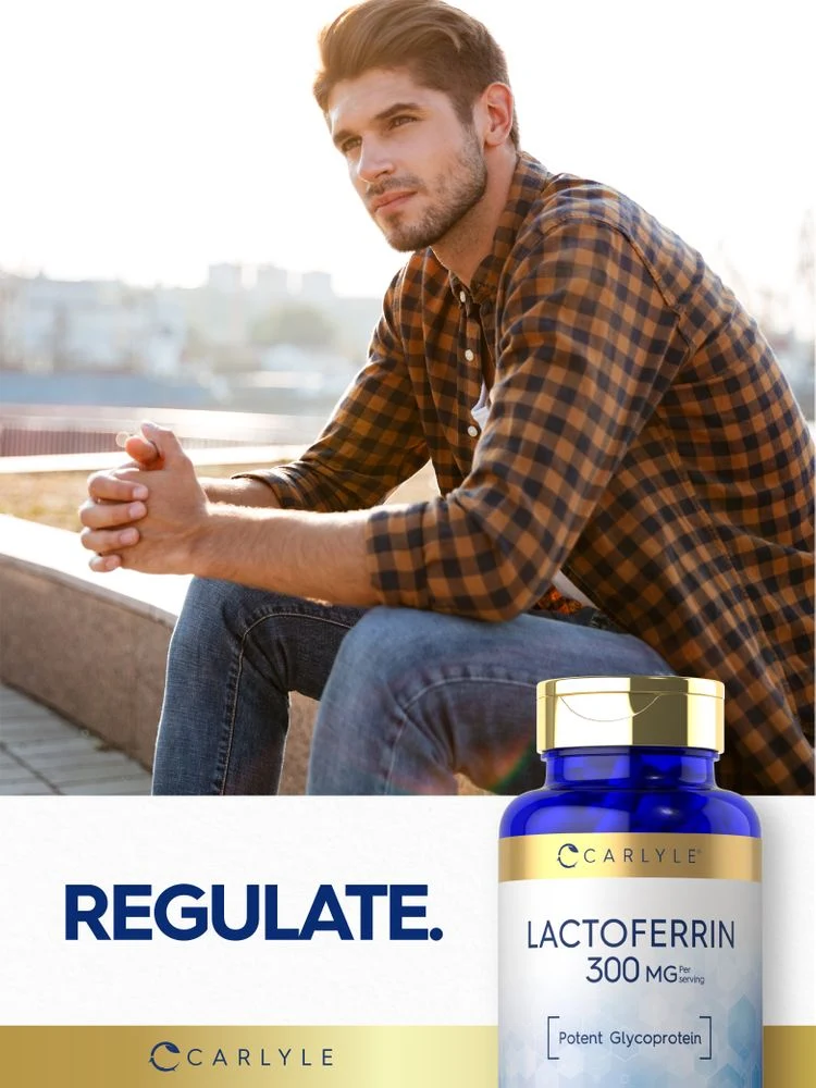 Lactoferrin 300mg per serving | 60 Capsules - Image 7