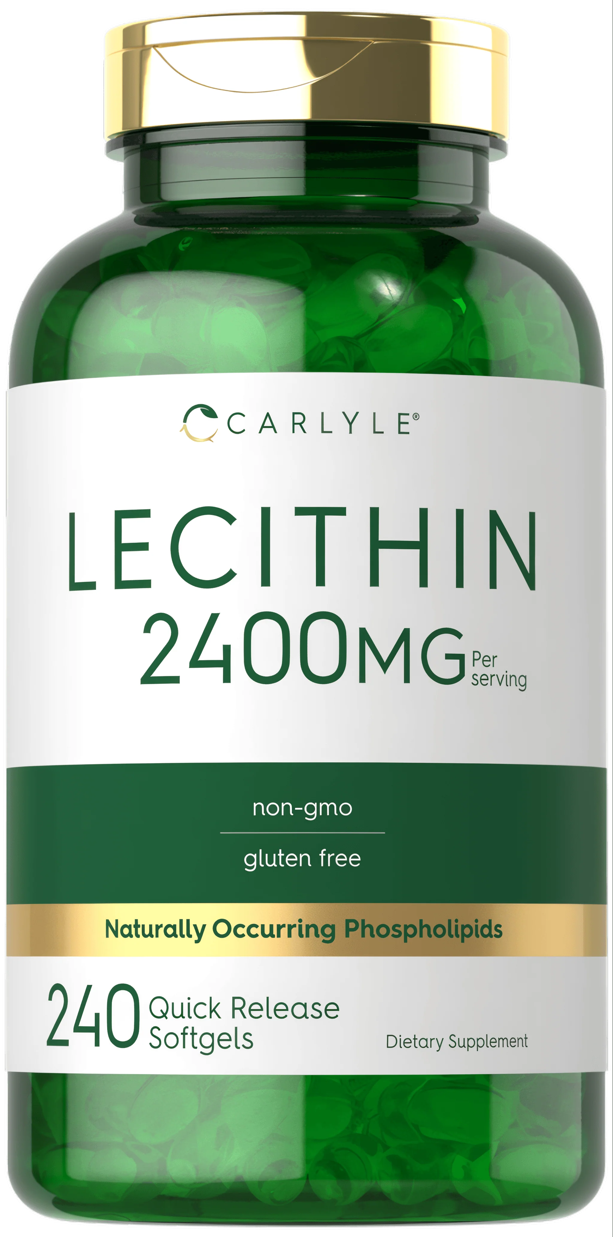 Lecithin 2400mg per serving | 240 Softgels