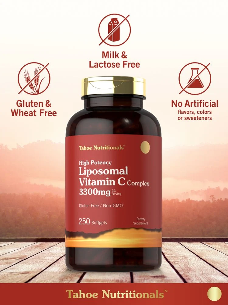 Liposomal Vitamin C Complex 3300mg | 250 Softgels - Image 5