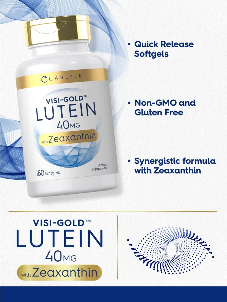 Lutein & Zeaxanthin | 180 Softgels - Image 4