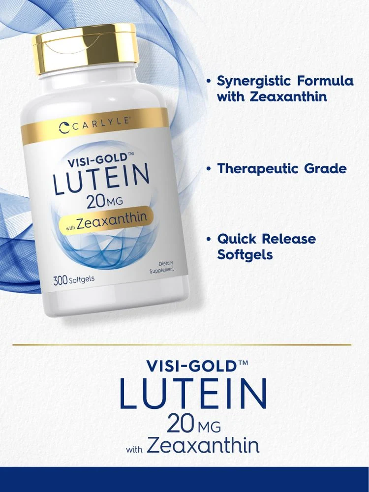 Lutein & Zeaxanthin | 300 Softgels - Image 3