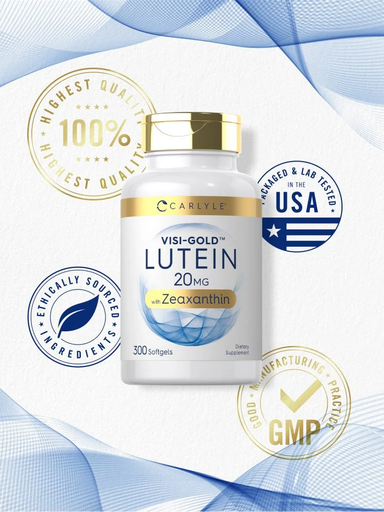 Lutein & Zeaxanthin | 300 Softgels - Image 5