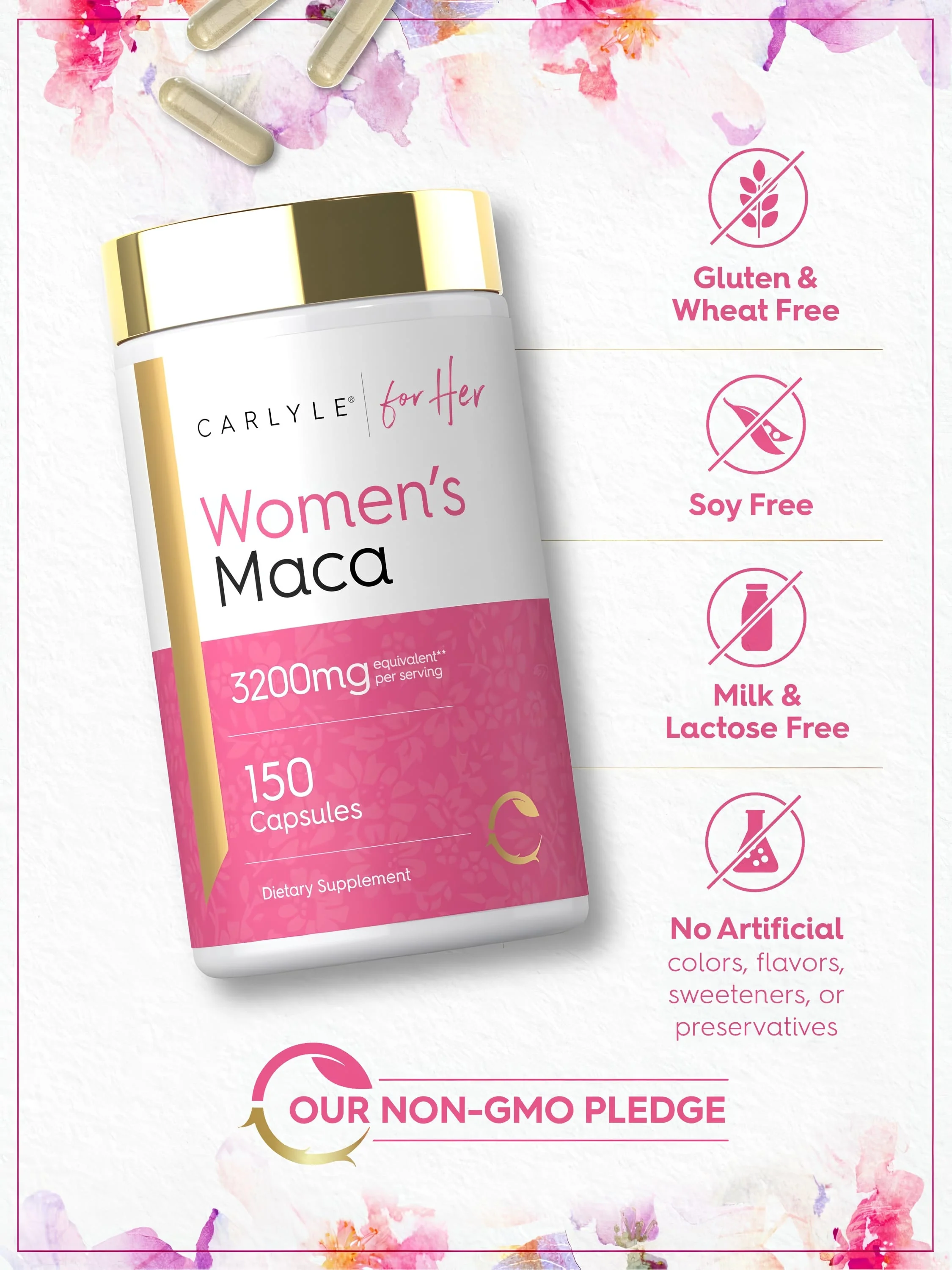 Maca Root for Women | 150 Capsules - Image 5