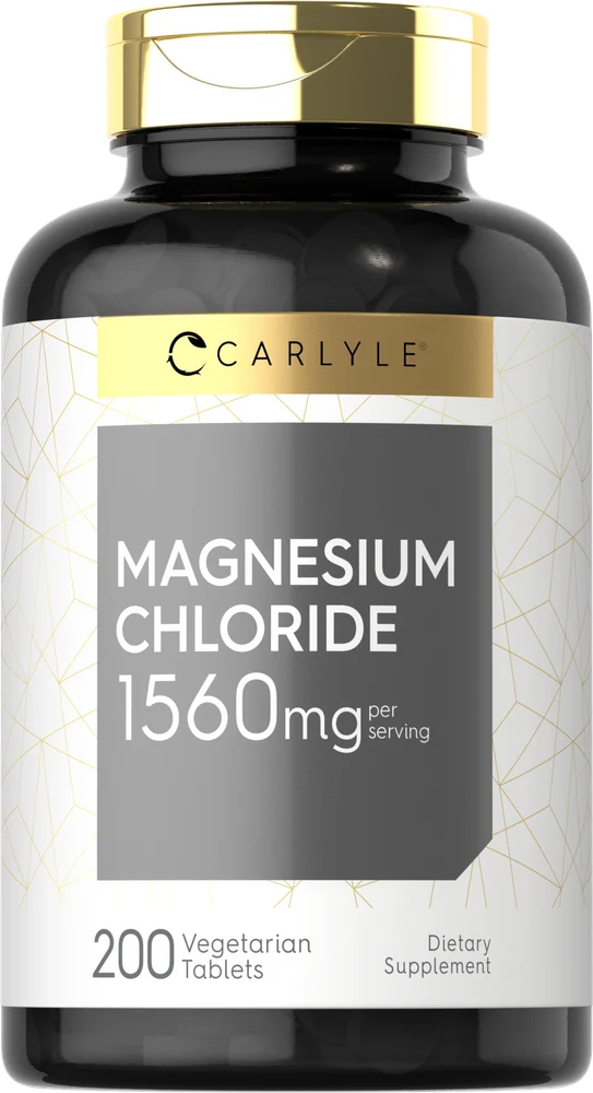 Magnesium Chloride 1560mg per serving | 200 Tablets