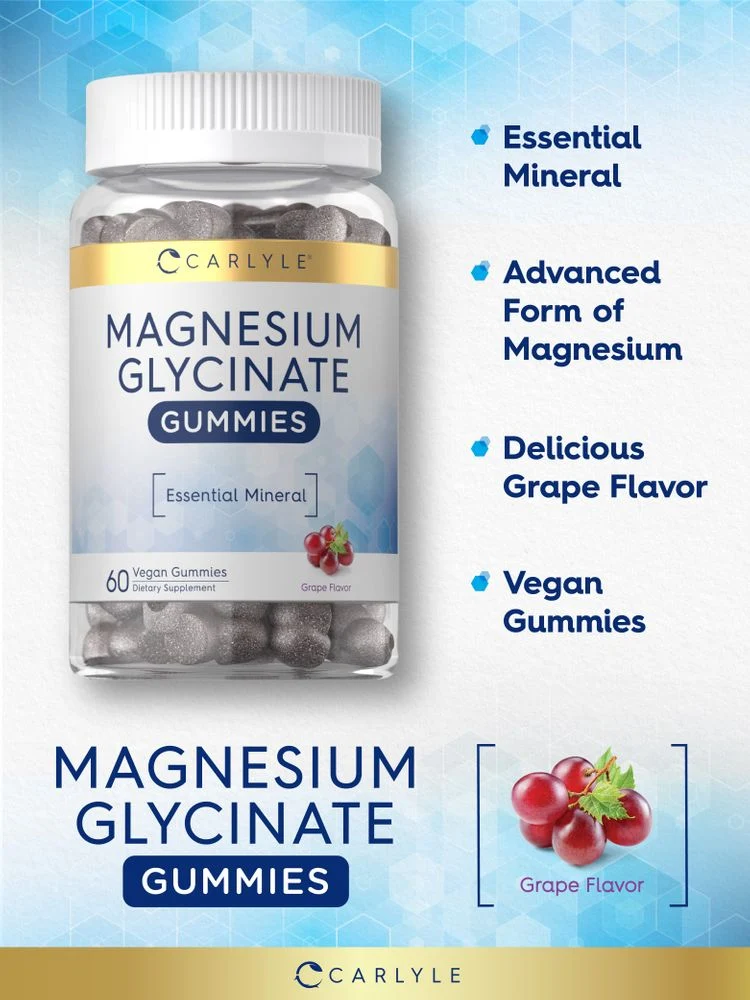 Magnesium Glycinate | 60 Gummies - Image 4
