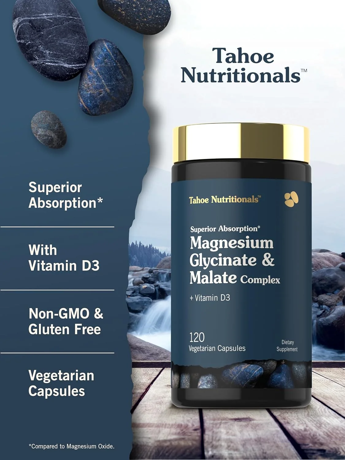 Magnesium Glycinate and Malate Complex | 120 Capsules - Image 4