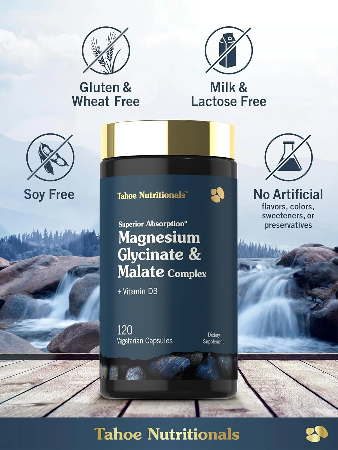 Magnesium Glycinate and Malate Complex | 120 Capsules - Image 5