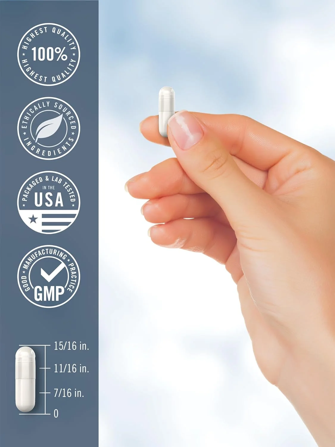 Magnesium Glycinate and Malate Complex | 120 Capsules - Image 7