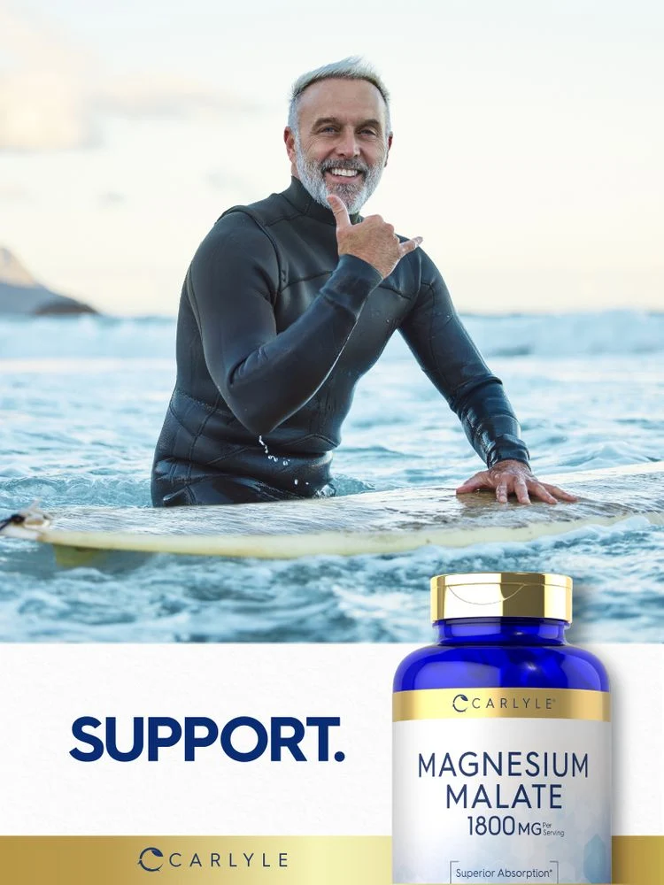 Magnesium Malate 1800mg per serving | 420 Caplets - Image 7