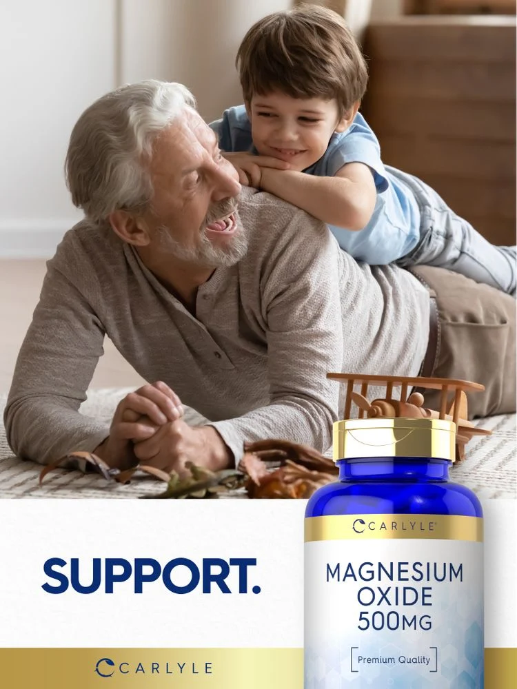 Magnesium Oxide 500mg | 120 Capsules - Image 7