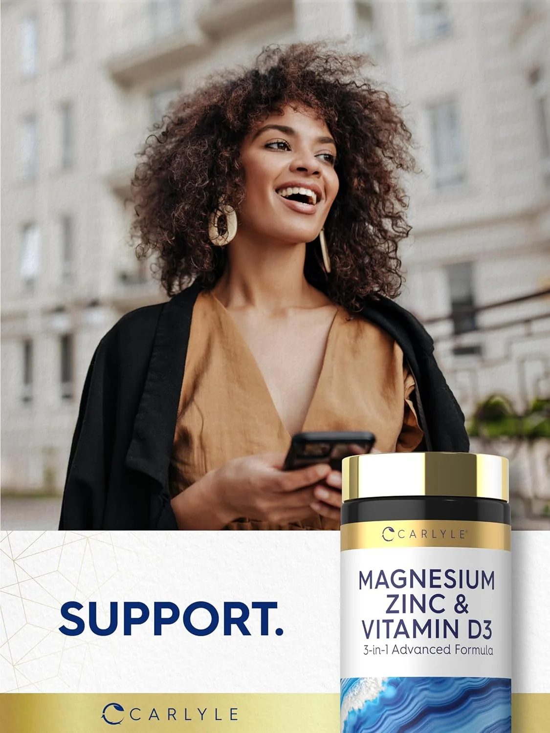 Magnesium Zinc and Vitamin D-3 | 90 Capsules - Image 6