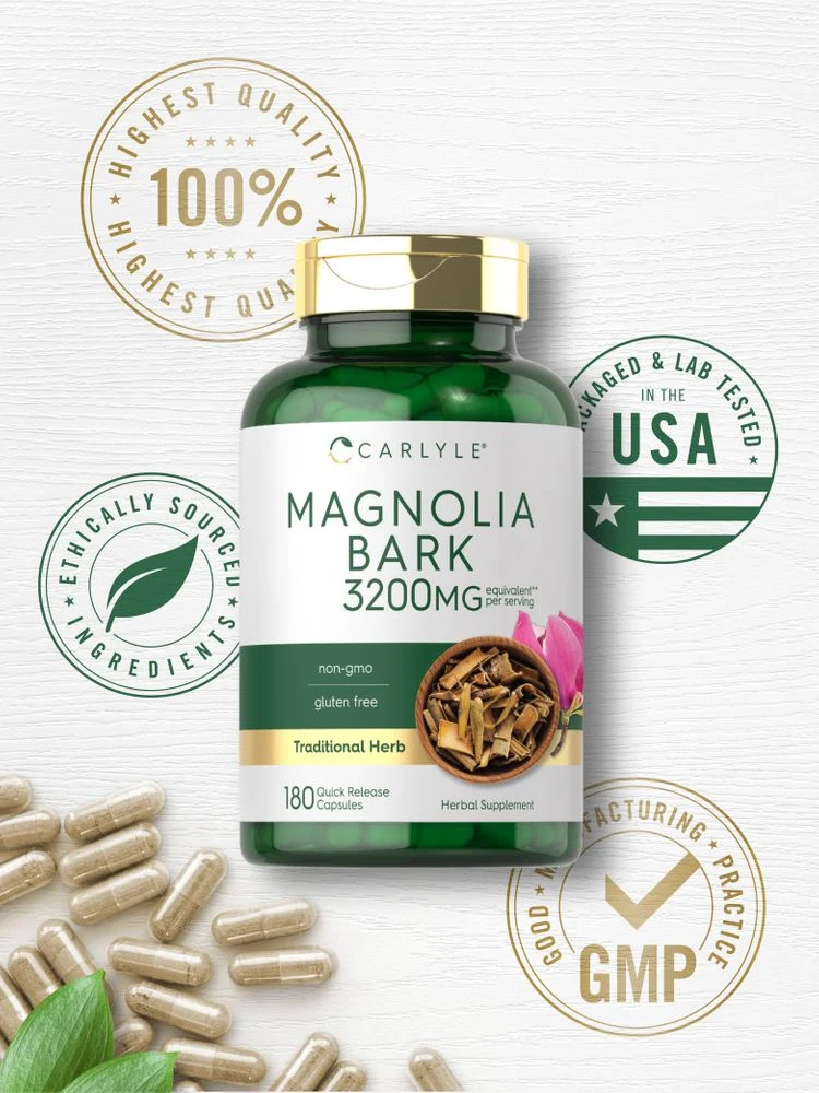 Magnolia Bark | 180 Capsules - Image 6