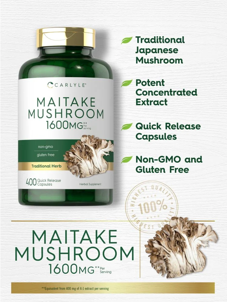 Maitake Mushroom | 400 Capsules - Image 3