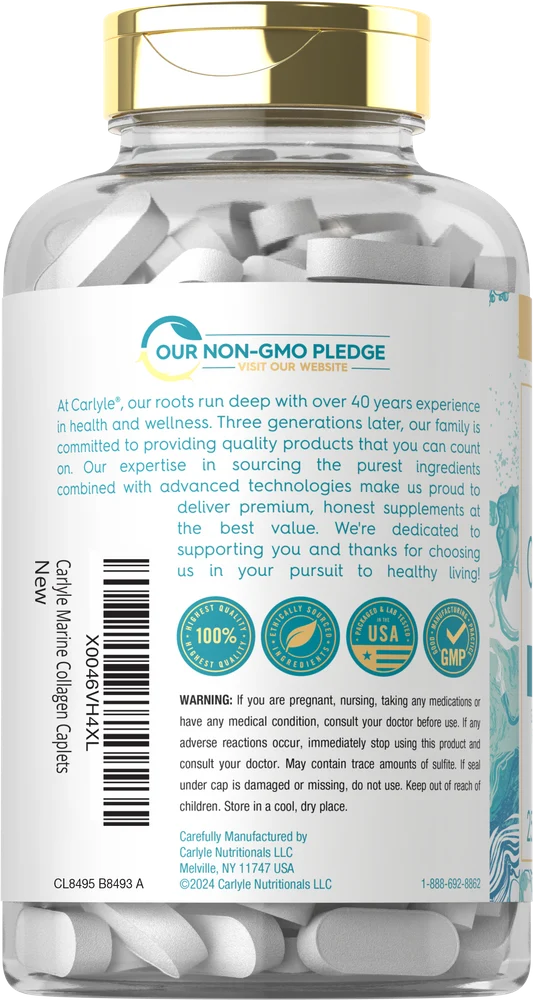 Marine Collagen | 250 Caplets - Image 3