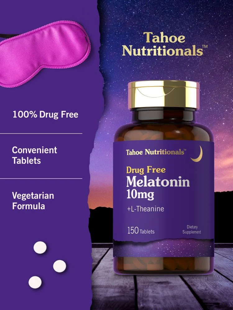 Melatonin 10mg | 150 Tablets - Image 4