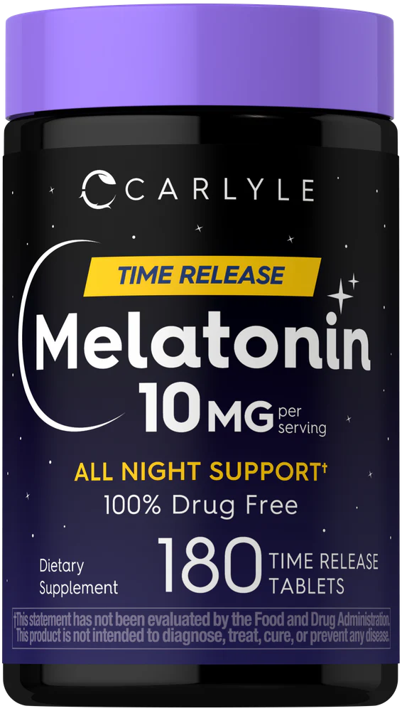 Melatonin 10mg | 180 Time Release Tablets