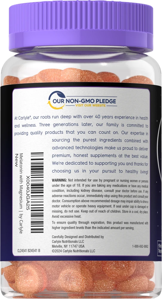 Melatonin 10mg per serving | 60 Gummies - Image 3