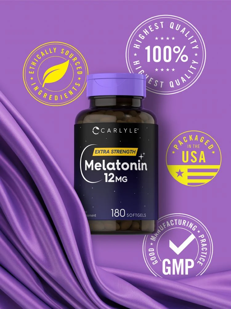 Melatonin 12mg | 180 Softgels - Image 6