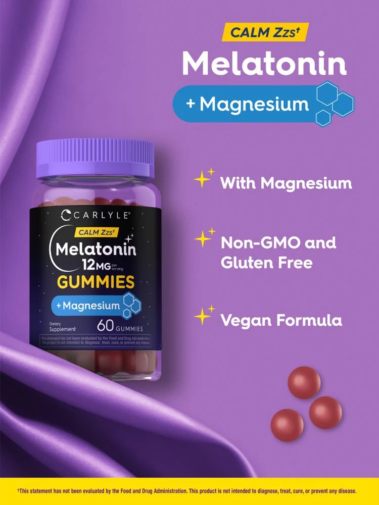 Melatonin 12mg | 60 Gummies - Image 4