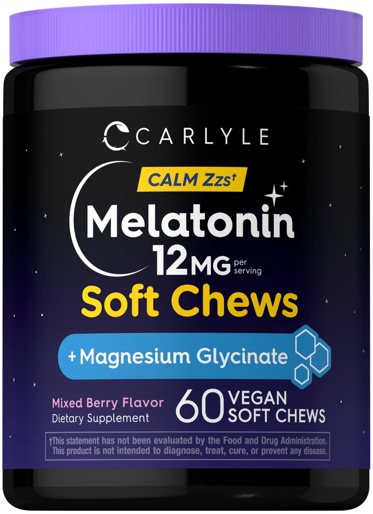 Melatonin 12mg | 60 Soft Chews