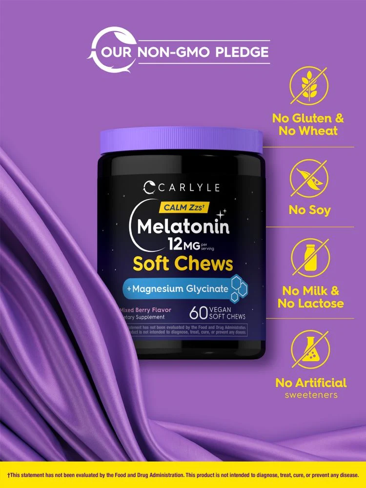 Melatonin 12mg | 60 Soft Chews - Image 5