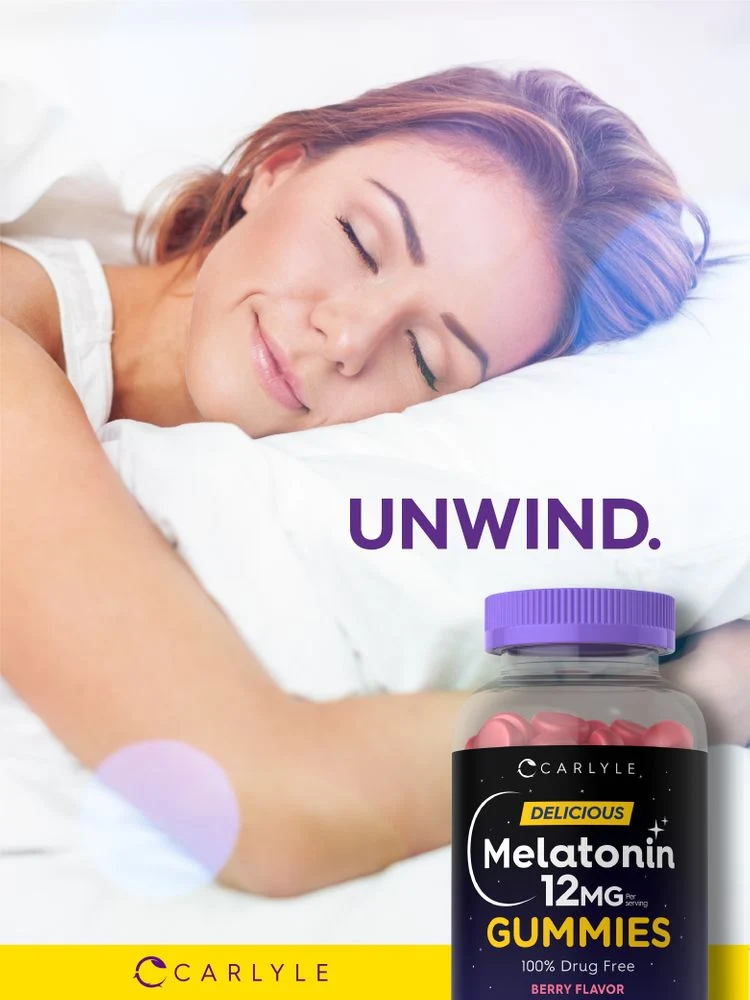Melatonin 12mg per serving | 100 Gummies - Image 7