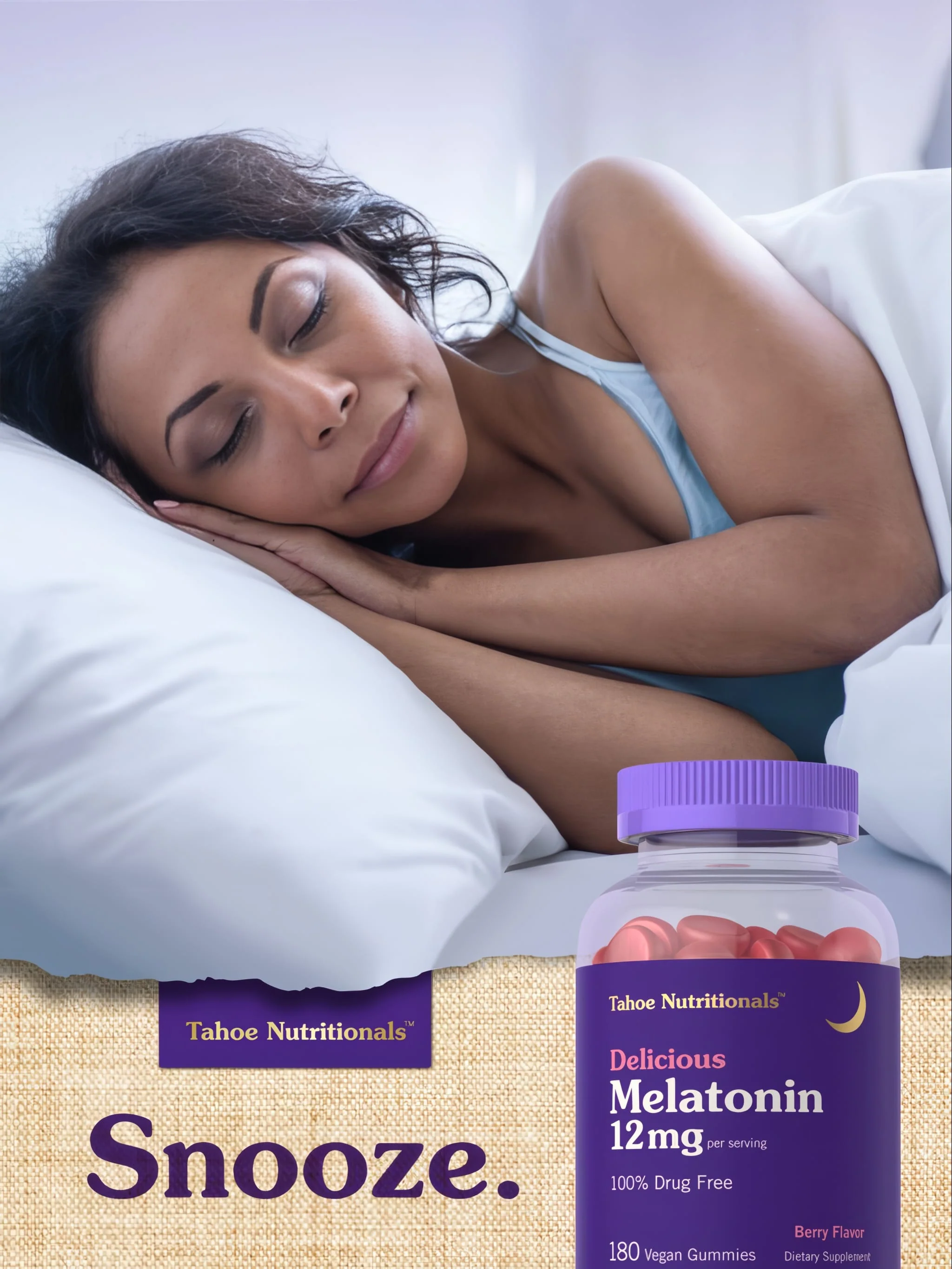 Melatonin 12mg per serving | 180 Gummies - Image 7