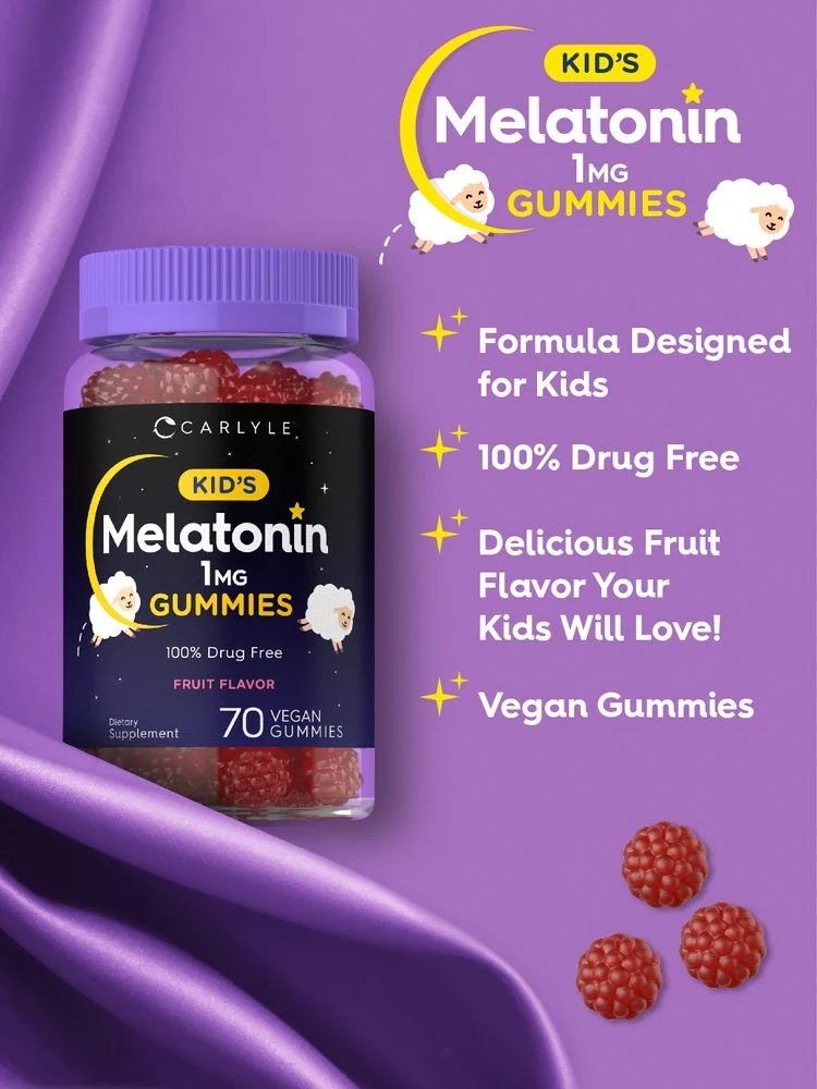 Melatonin 1mg for Kids | 70 Gummies - Image 4