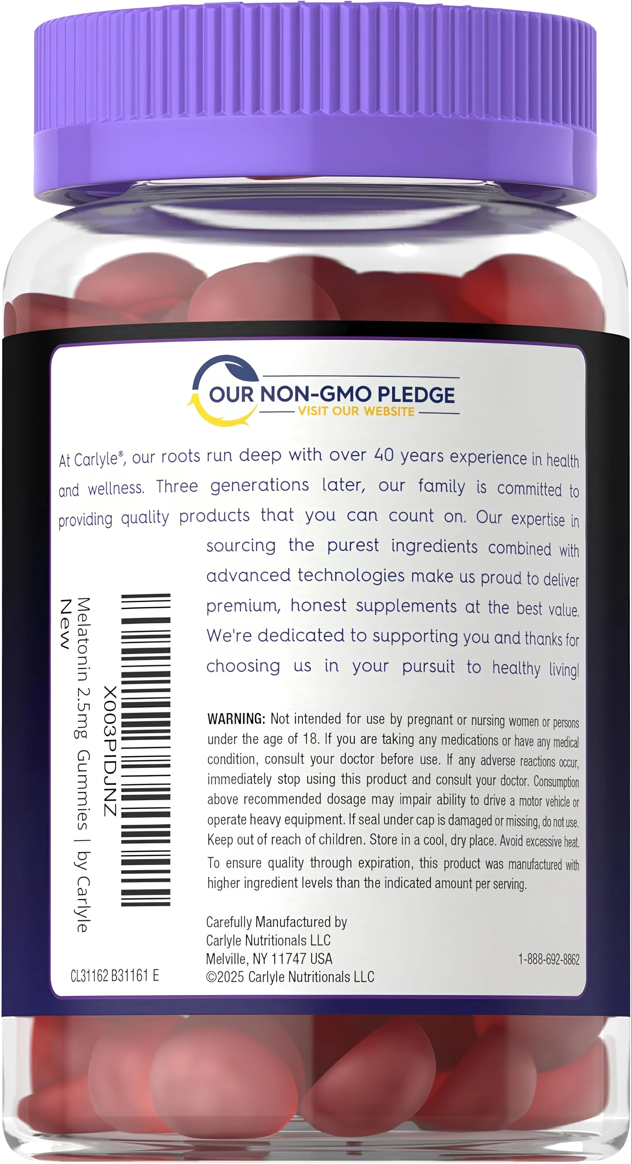 Melatonin 2.5mg | 90 Gummies - Image 3
