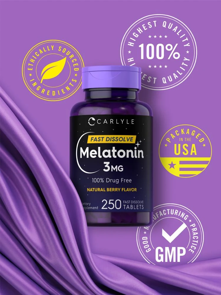 Melatonin 3mg | 250 Tablets - Image 6