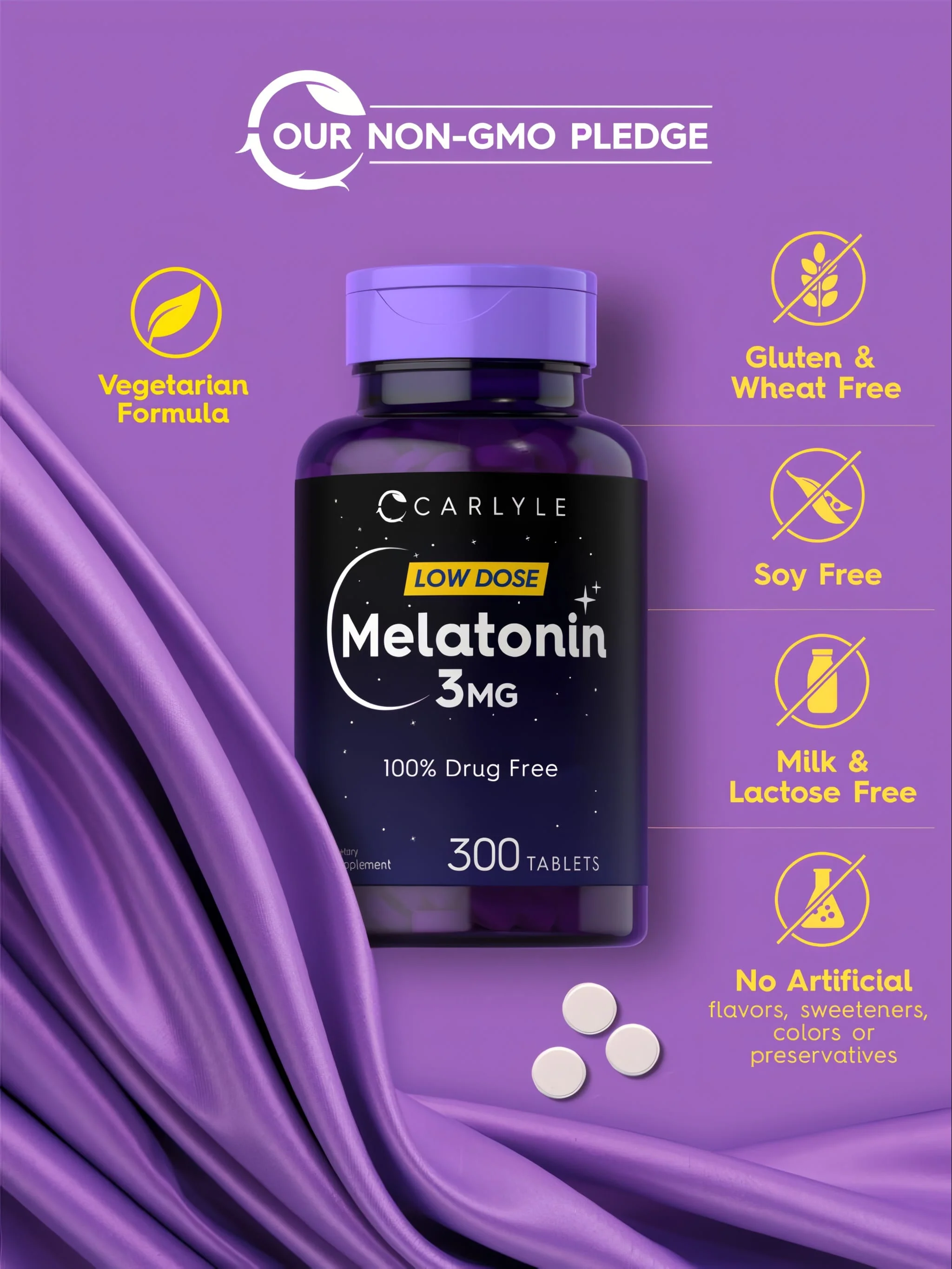 Melatonin 3mg | 300 Tablets - Image 5