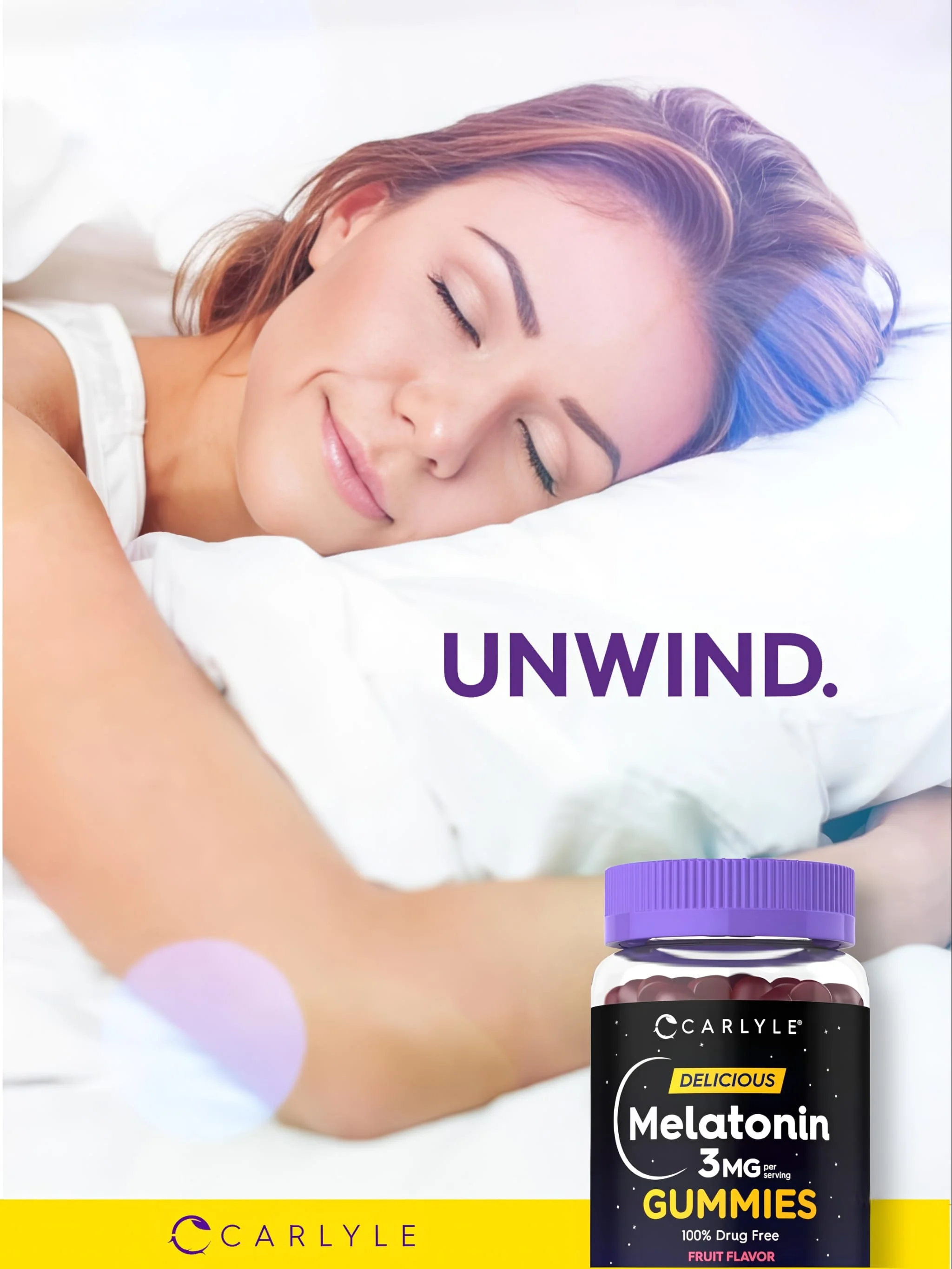 Melatonin 3mg per serving | 90 Gummies - Image 6