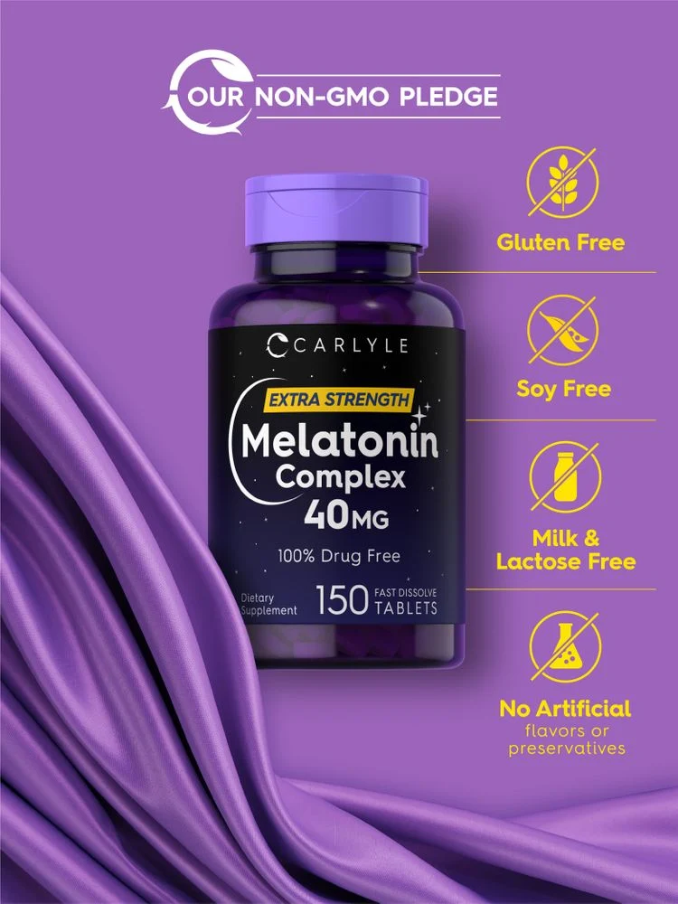 Melatonin 40mg | 150 Tablets - Image 5