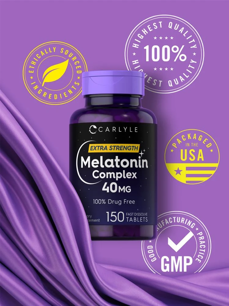 Melatonin 40mg | 150 Tablets - Image 6