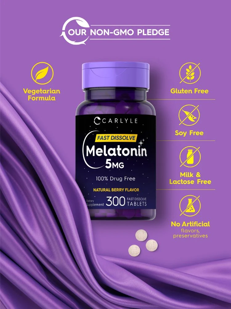Melatonin 5mg | 300 Tablets - Image 4