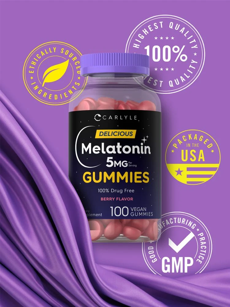Melatonin 5mg per serving | 100 Gummies - Image 6