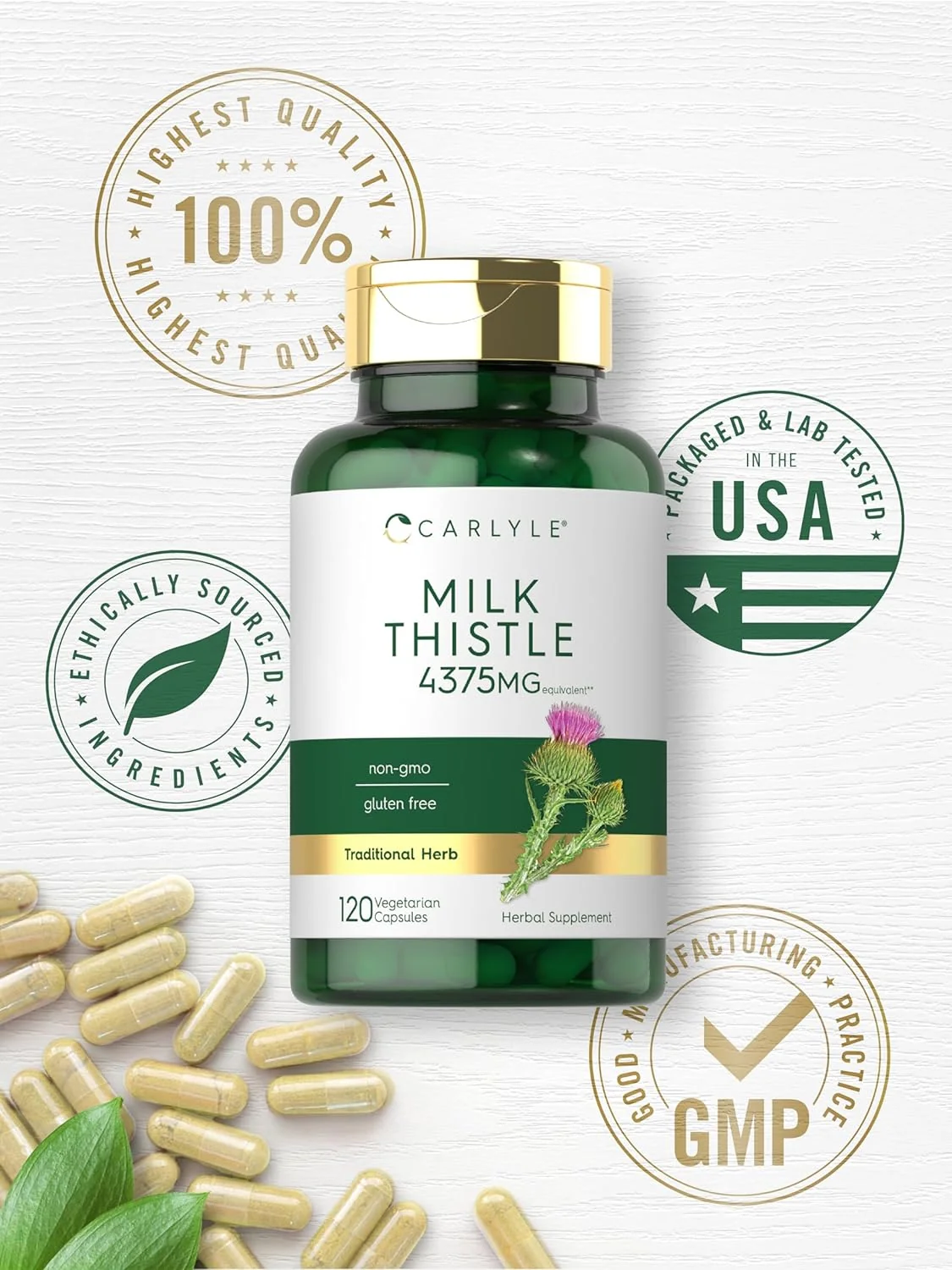 Milk Thistle | 120 Capsules - Image 9