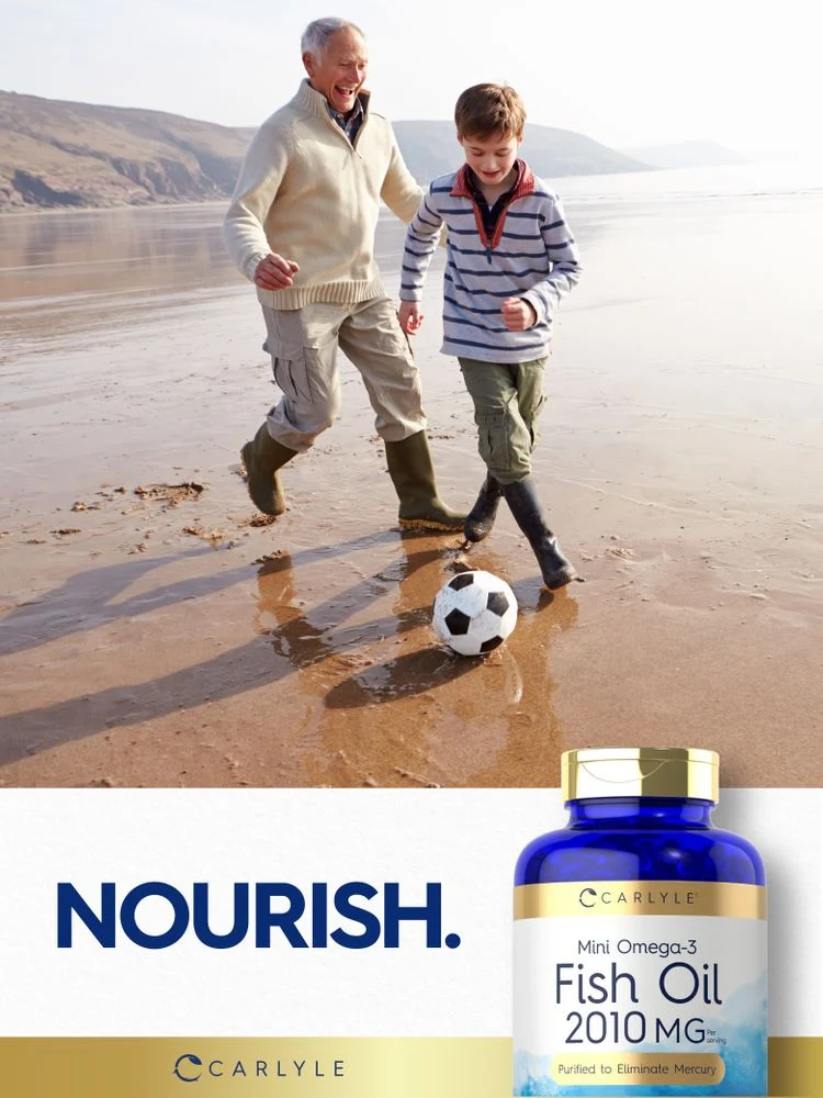 Mini Fish Oil Softgels 2010 mg | 150 Omega-3 Pills - Image 6