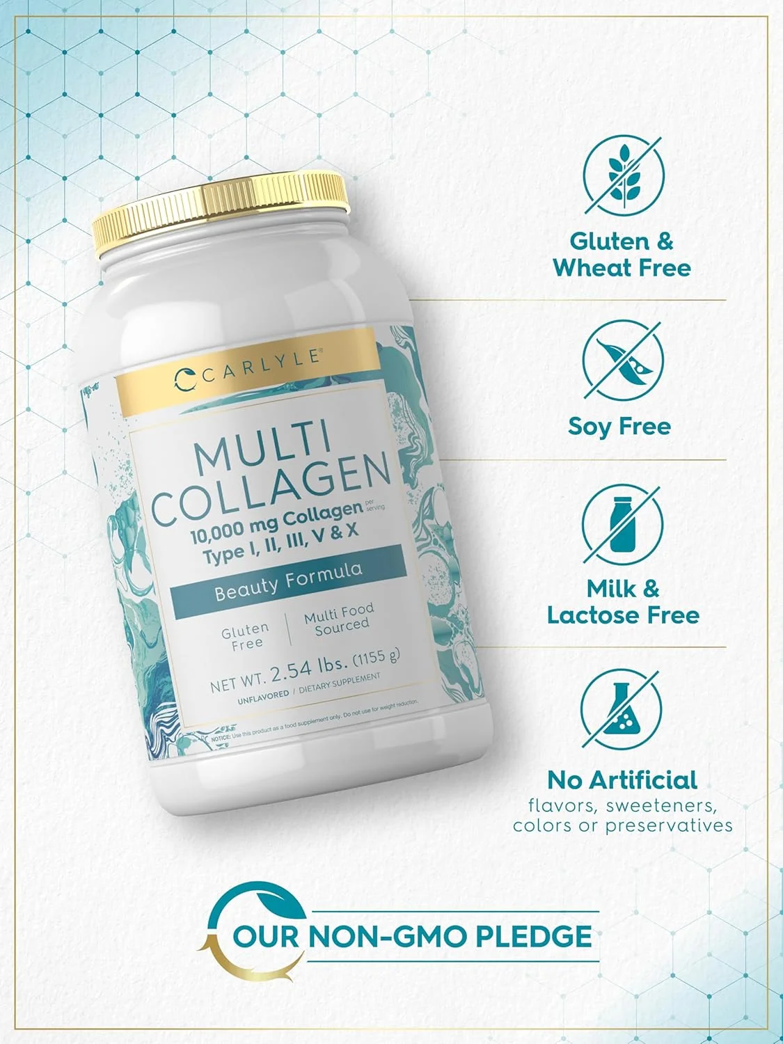 Multi Collagen Protein 10000mg | 40oz Powder - Image 5