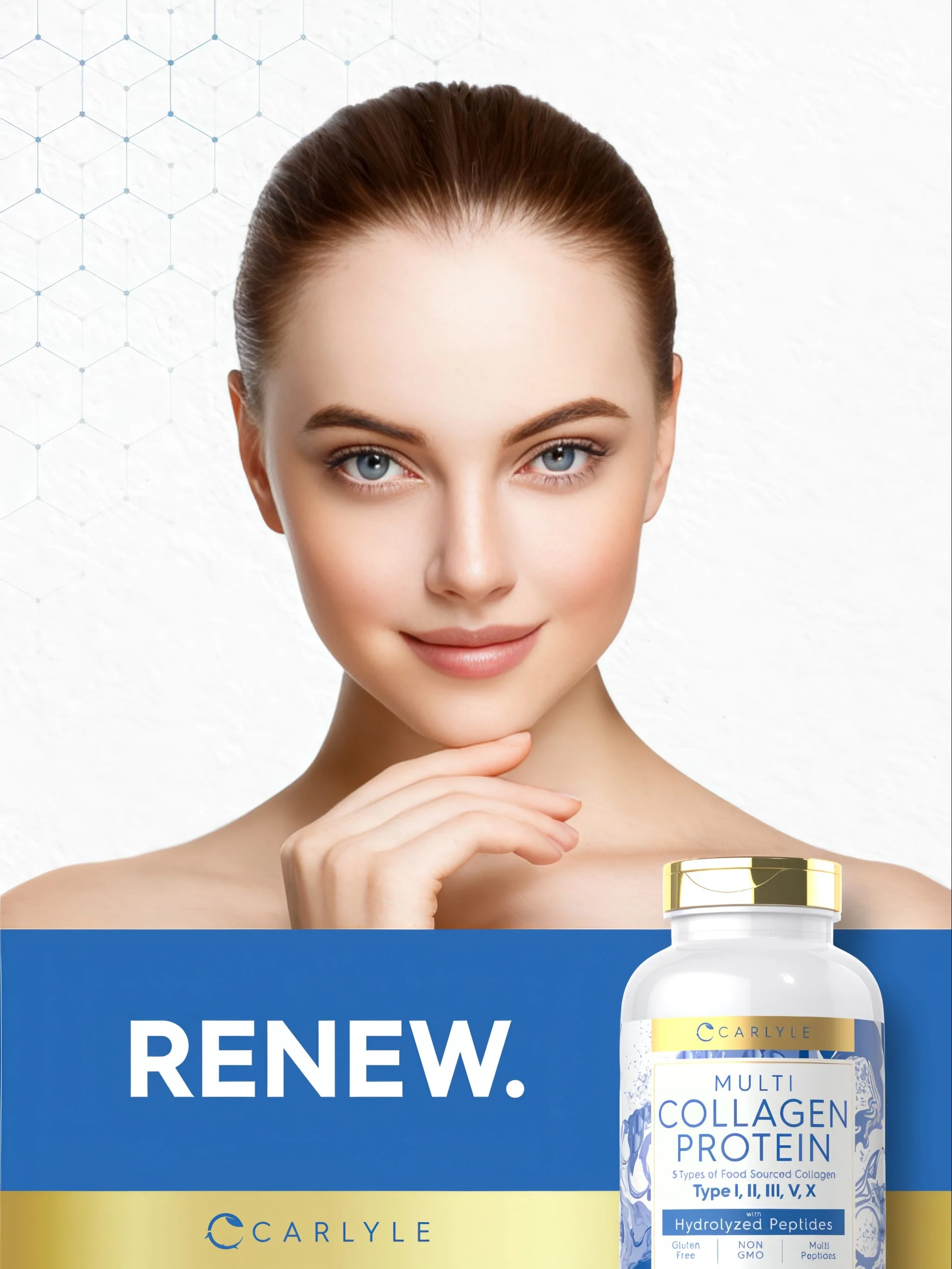 Multi Collagen Protein | 300 Capsules - Image 7