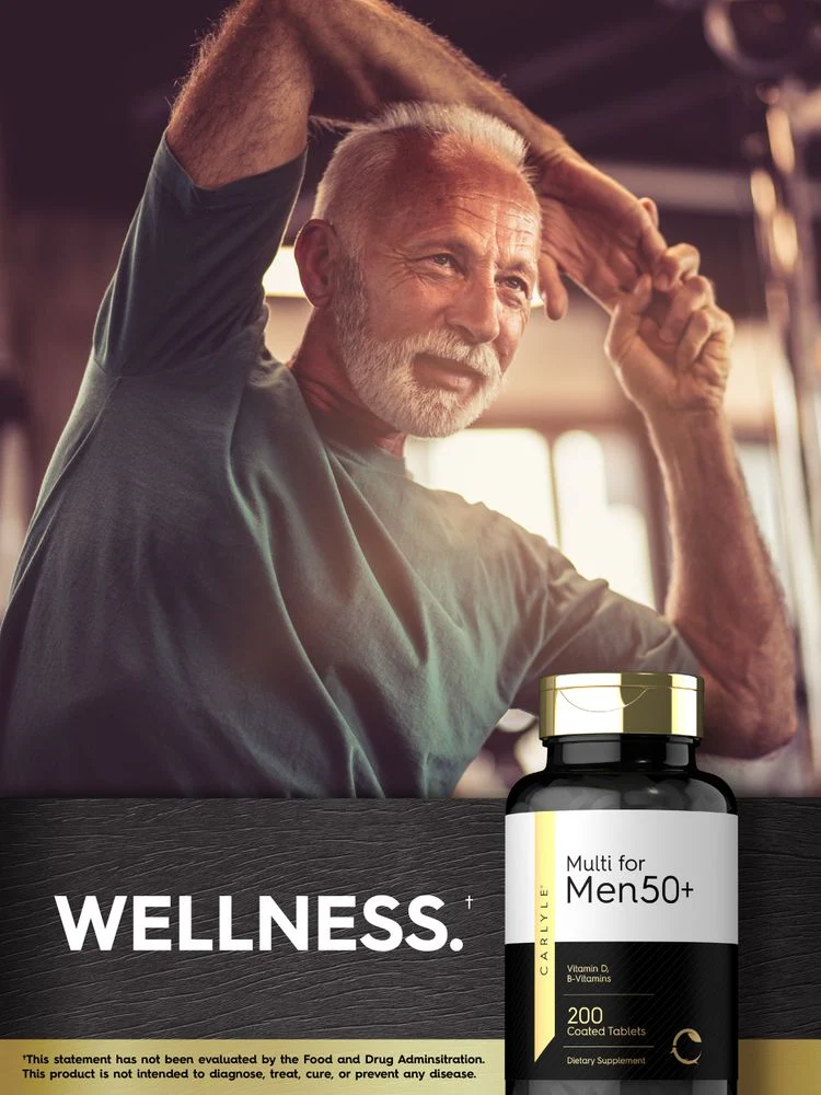 Multivitamin for Men 50+ | 200 Tablets - Image 7