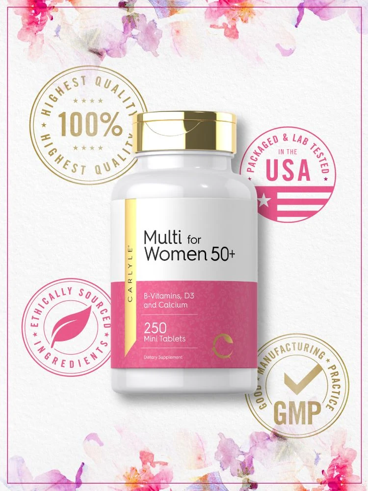 Multivitamin for Women 50+ | 250 Mini Tablets - Image 5