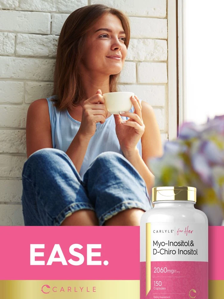 Myo-Inositol & D-Chiro Inositol 2060mg per serving | 150 Capsules - Image 7