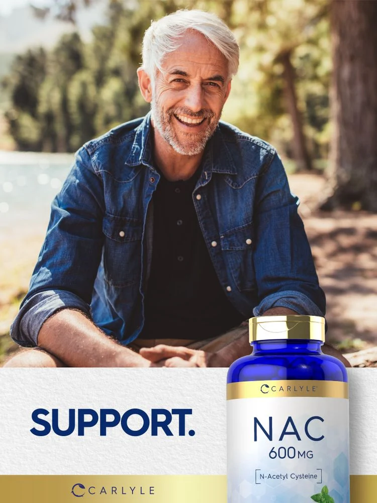 NAC N-Acetyl Cysteine 600mg | 180 Capsules - Image 6