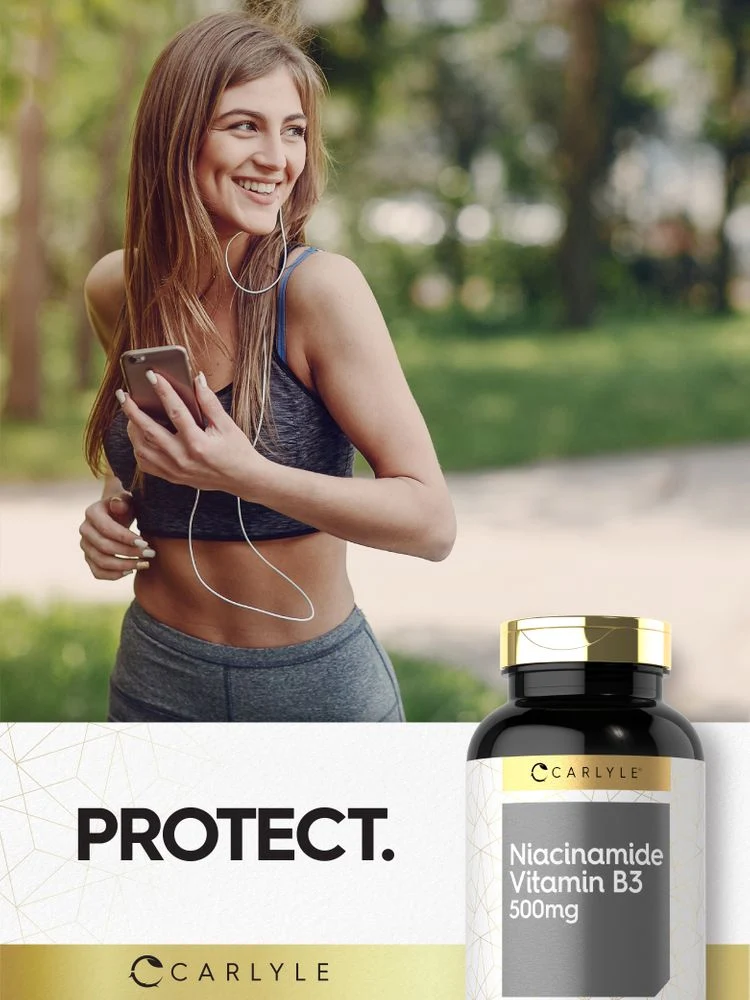 Niacinamide 500mg | 300 Capsules - Image 6