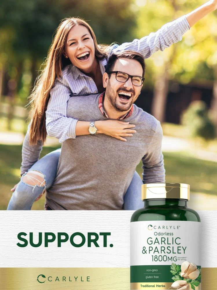 Odorless Garlic & Parsley | 200 Softgels - Image 7