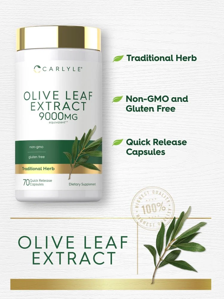 Olive Leaf Extract Capsules | 70 Count - Image 4